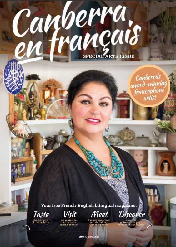 Canberra en Francais Magezine-cover-www.fatimakilleen.com