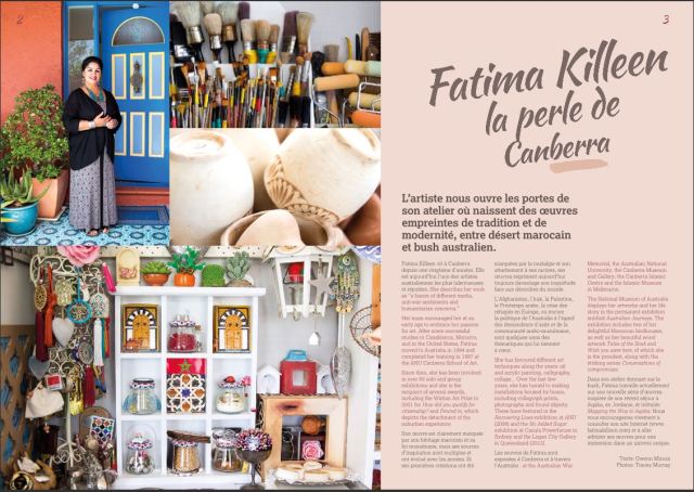 Fatima Killeen la perle de Canberra (the pearl of Canberra)